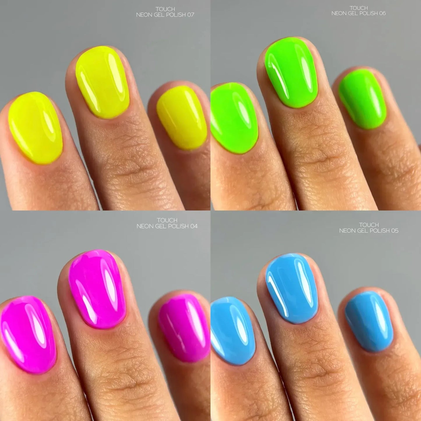 TOUCH Gel polish 9ml Neon, 7