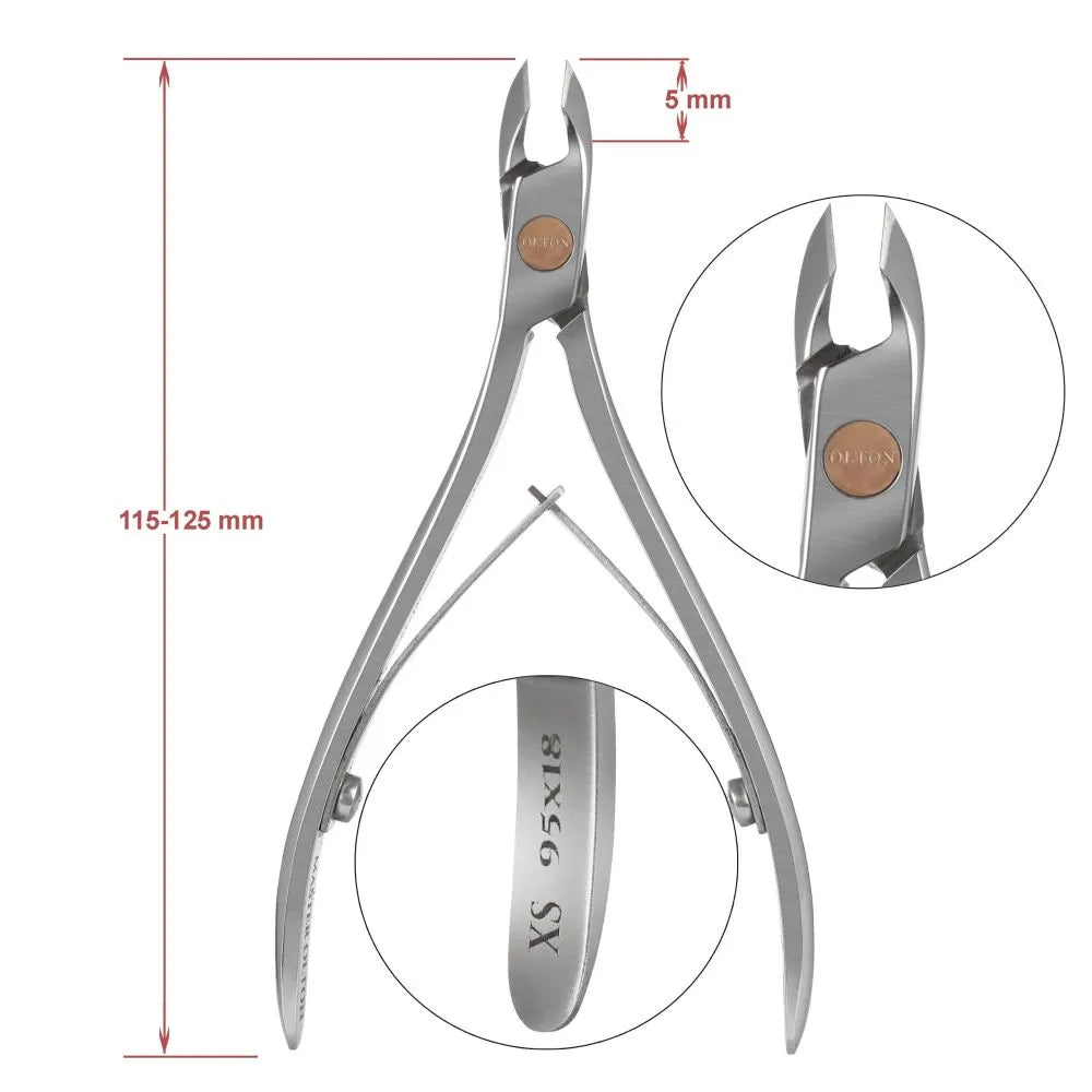 Master Olton cuticle nippers XS 5мм