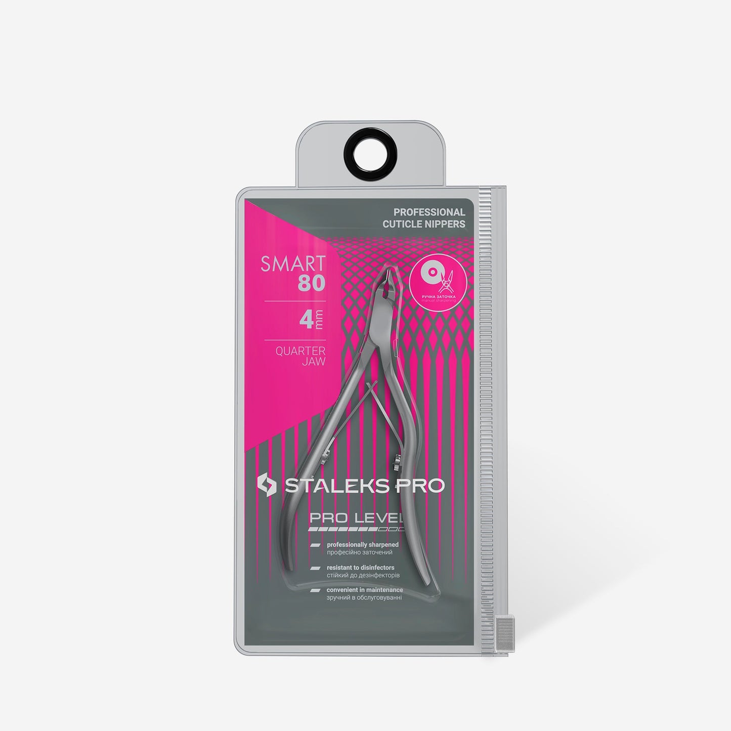 STALEKS SMART 80 Professional cuticle nippers, 4 mm