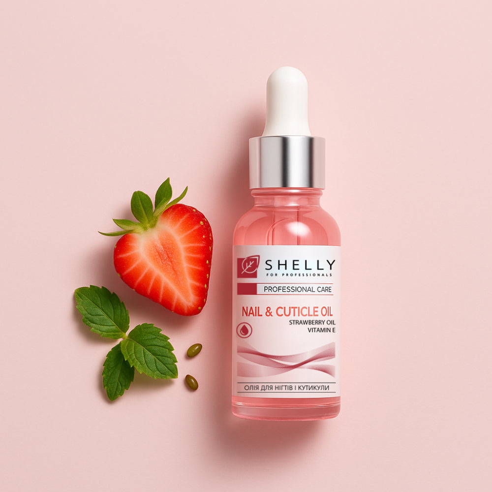 NAIL AND CUTICLE OIL With strawberry extract and vitamin E 30 ml