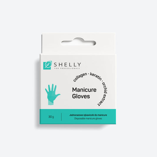 Shelly DISPOSABLE MANICURE GLOVES 30 g x 1 pc