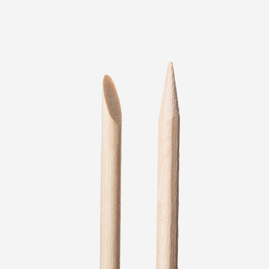 STALEKS EXPERT Orange stick wooden, 75 mm (100 pcs)