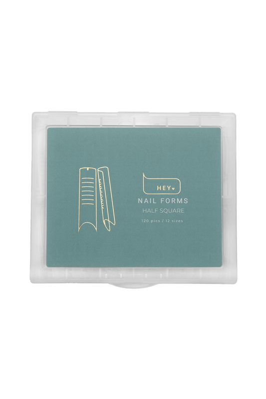 HEYLOVE Nail forms Half Square, 120 pcs