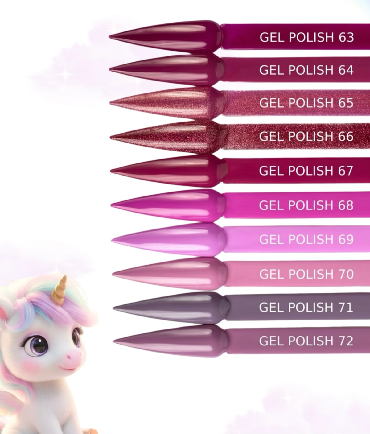Baby Moon Gel Polish No. 070 Pink Iris 8 ml