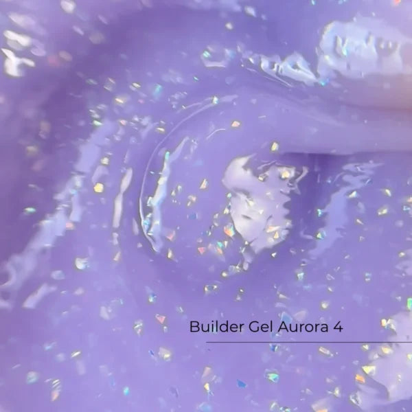 Crystal Professional Builder Gel Aurora №4, 30ml