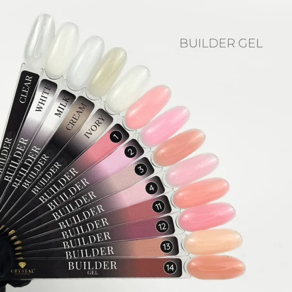 Crystal Professional BUILDER GEL №MILK, 15ml