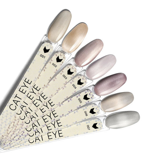 Gel polish F.O.X Cat Eye 007 mother-of-pearl gray 7 ml