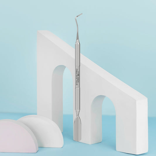 STALEKS PODO 20 TYPE 1 Podology curette and rounded wide pusher