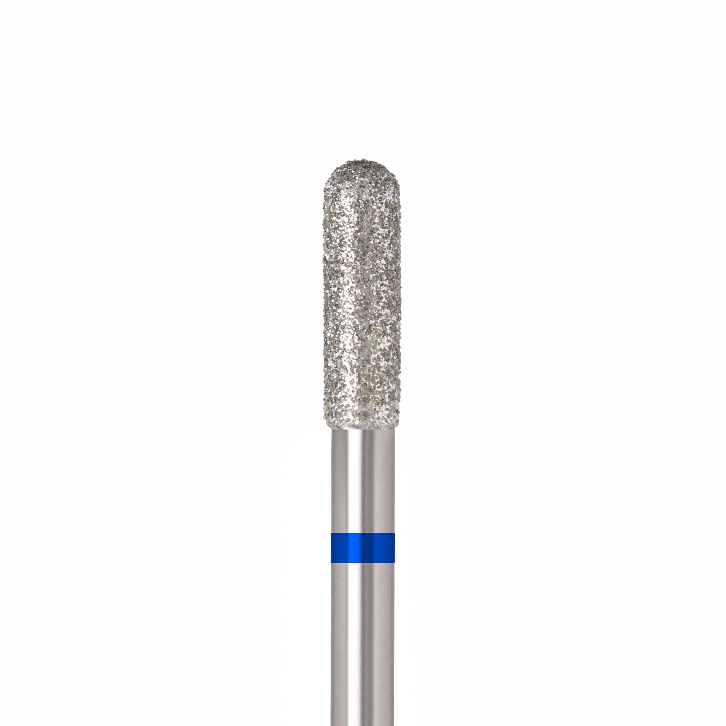 ÜLKA Diamond nail drill bit rounded cylinder blue head diameter 3 mm / working part 10 mm