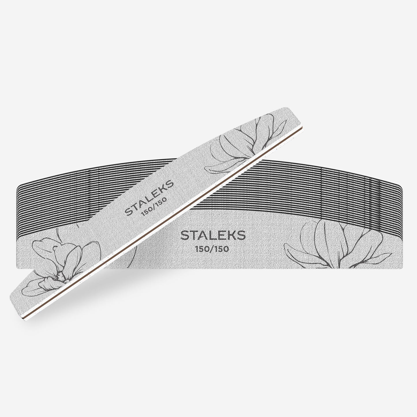 STALEKS EXPERT 40 Crescent mineral nail file, 150/180 grit (25 pc)