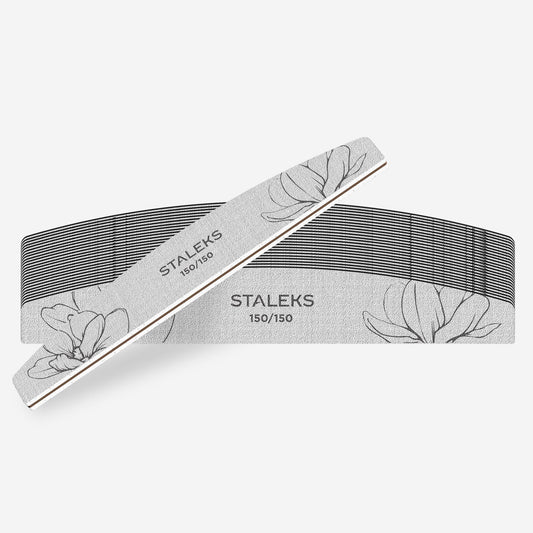 STALEKS EXPERT 40 Crescent mineral nail file, 150/180 grit (25 pc)