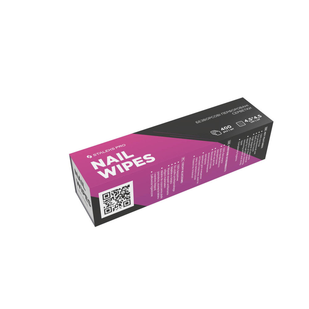 Staleks Expert Perforated Lint-Free Wipes (400 pcs)