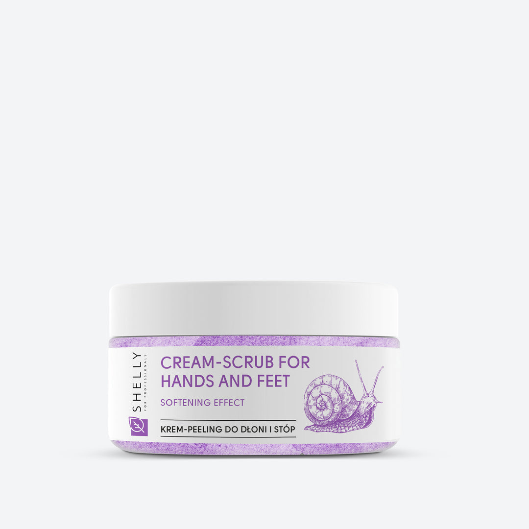 CREAM-SCRUB For hands and feet with allantoin, snail extract and shea oil 350 g