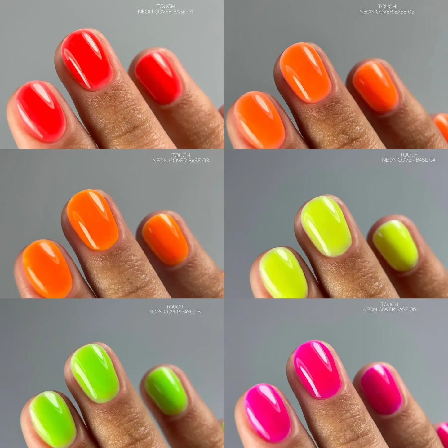 TOUCH Cover base 13ml Neon, 02