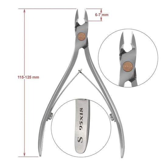 Master Olton nippers cuticle S 6-8 mm