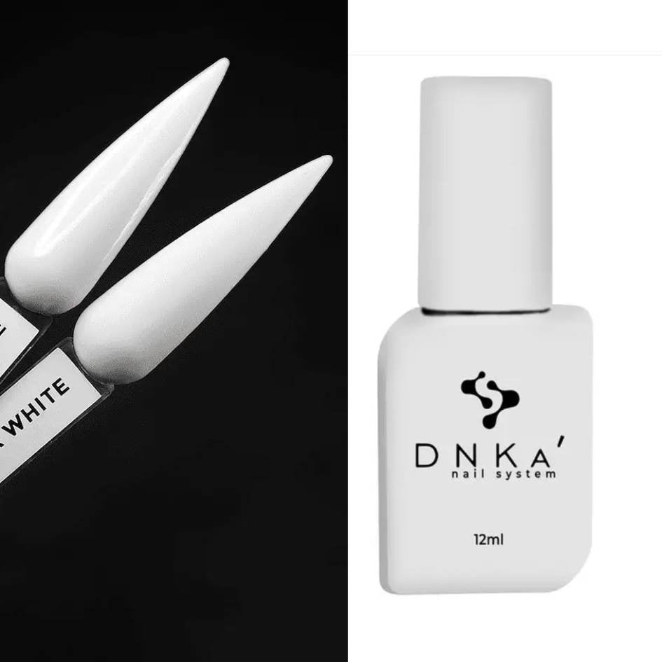 DNKa' Gel Polish Color ULTRA WHITE, 12 ml