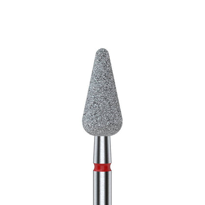 STALEKS PRO Expert Diamond bur Rounded Pear, Red 5 x 12 mm