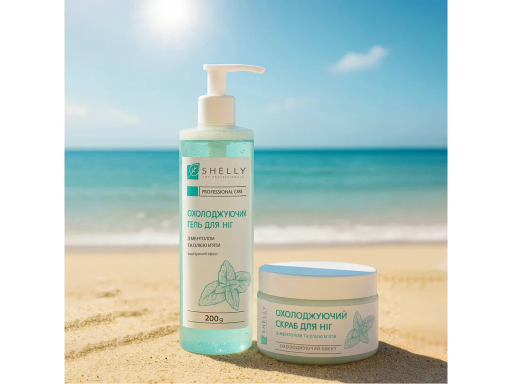 Shelly Cooling gel for feet with menthol and mint oil 200 ml