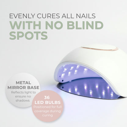 Nail Lamp Bellu Glow UV/LED Gold