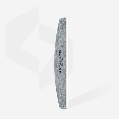 STALEKS SMART 40 Crescent mineral nail file, 180/240 grit (25 pc)