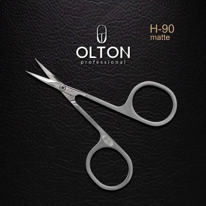 OLTON professional cuticle scissors, 90 mm