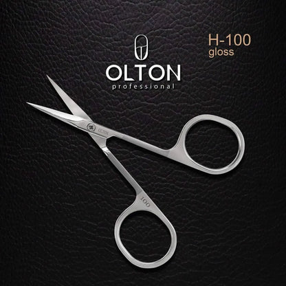 Professional cuticle scissors OLTON 100 mm