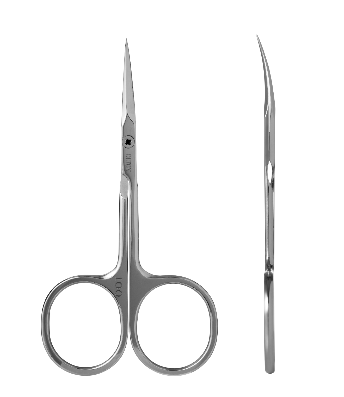 Professional cuticle scissors OLTON 100 mm