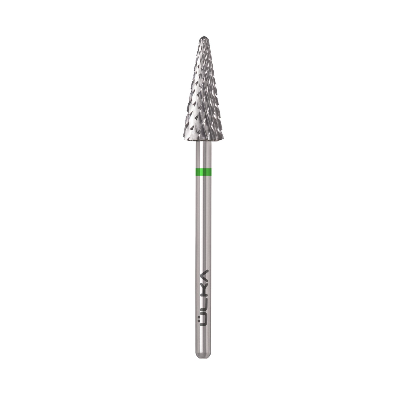ÜLKA Carbide nail drill bit cone green head diameter 6.0 mm / working part 15 mm