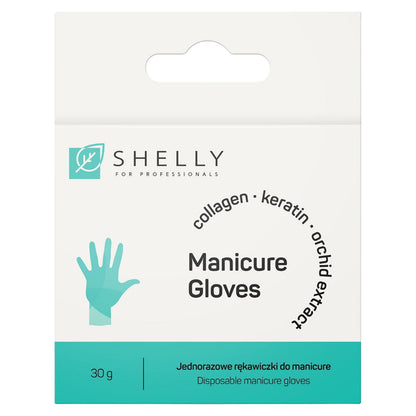 Shelly DISPOSABLE MANICURE GLOVES 30 g x 1 pc