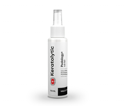 Nailsoftheday Podology+ Keratolytic for feet, urea 20%, 100 ml.