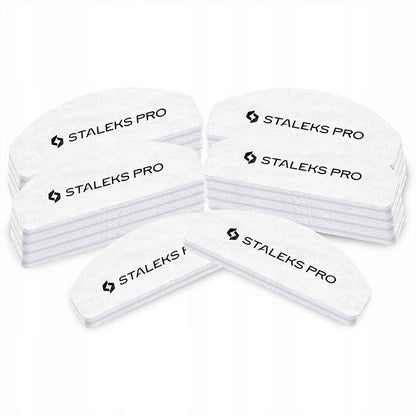 STALEKS EXPERT 41 Mini Crescent grinding nail buff, 100/180 grit (20 pcs)