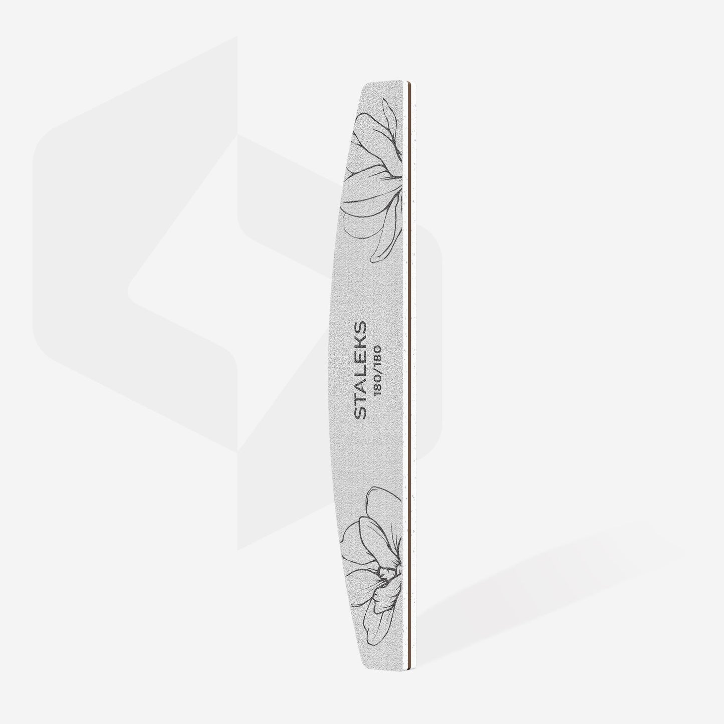 STALEKS EXPERT 40 Crescent mineral nail file, 180/180 grit, 1pcs