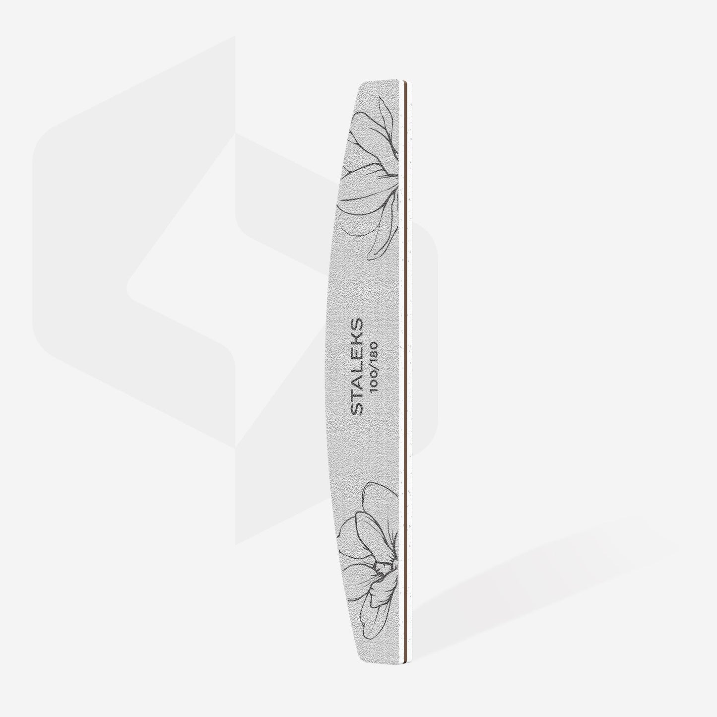 STALEKS EXPERT 40 Crescent mineral nail file, 100/180 grit, 1pcs