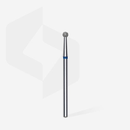 STALEKS EXPERT Diamond nail drill bit ball blue, head diameter 2,7 mm