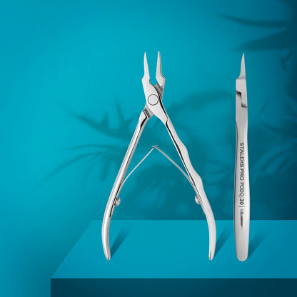 STALEKS PODO 30 Podology nippers for ingrown toenails, 18 mm