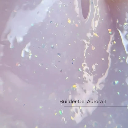 Builder Gel Aurora №1 Crystal Professional, 30ml