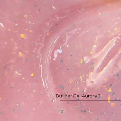Builder Gel Aurora №2 Crystal Professional, 30ml