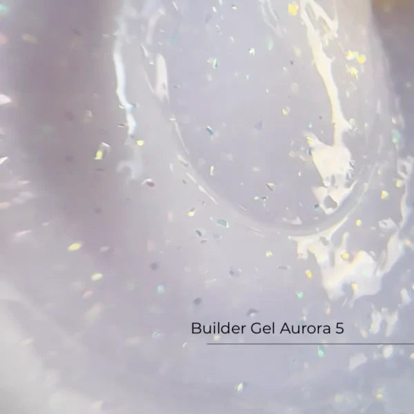 Builder Gel Aurora №5 Crystal Professional, 15ml