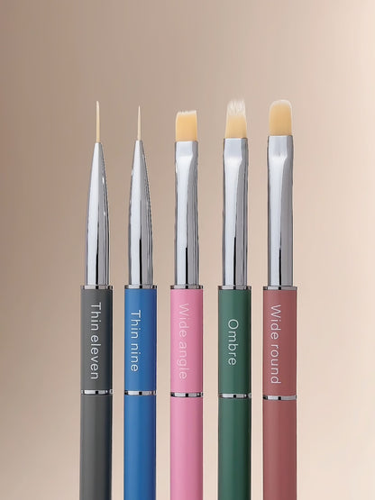 HEYLOVE Nail brushes set (5 pcs)