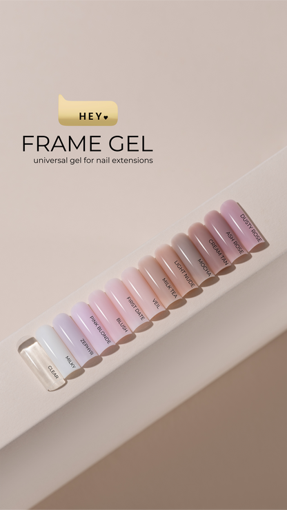 HEYLOVE Frame Builder Gel – Ash Rose, 30ml