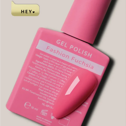 HEYLOVE Gel Polish Fashion Fuchsia, 15 ml