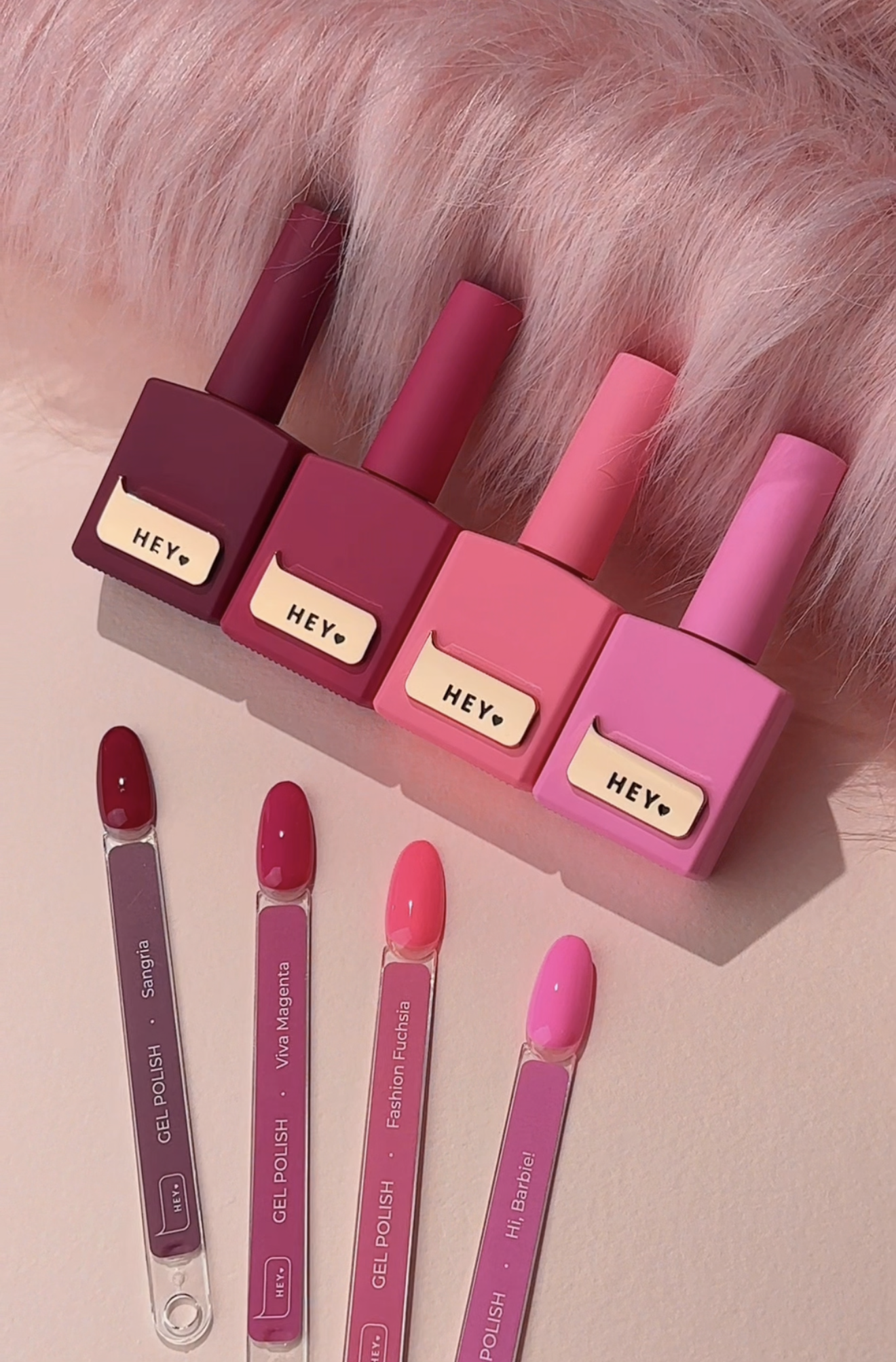 HEYLOVE Gel Polish Viva Magenta, 15 ml