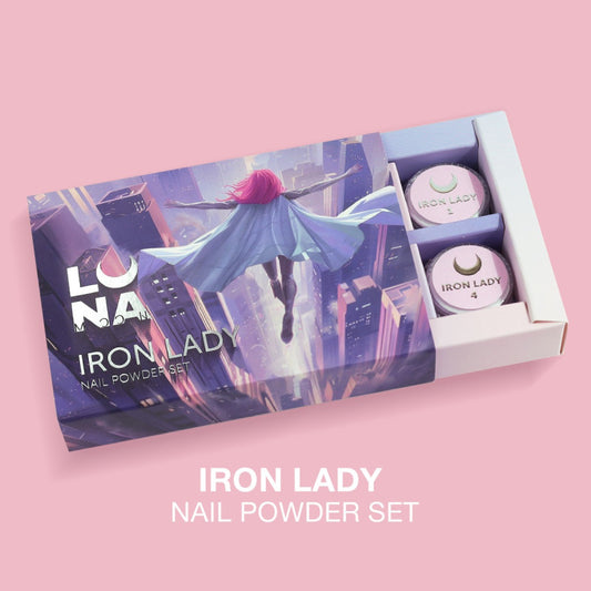 LUNAMOON Iron Lady Nail Polish Set, 6 Pieces