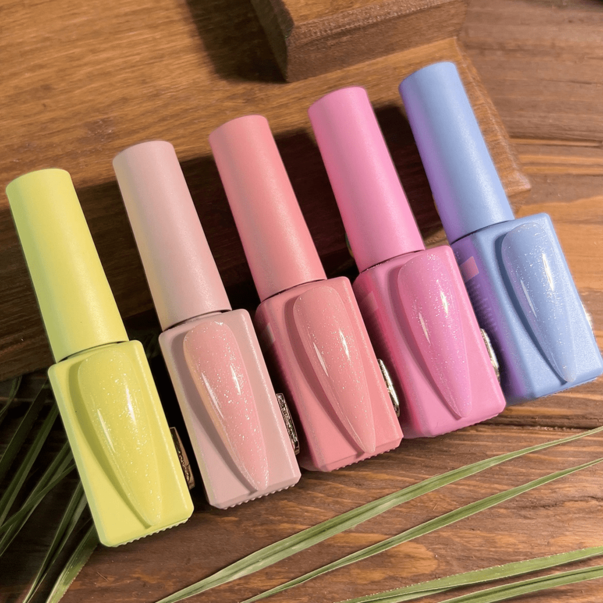 HEYLOVE Tint Base Pop Drinks Kombucha (pink-beige) Camouflage base with shimmer 15 ml