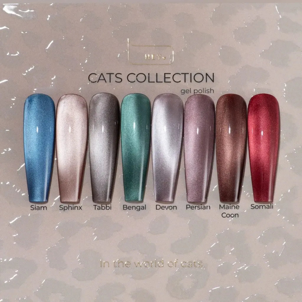 HEYLOVE Cat's Eye Gel Polish DEVON, 15 ml