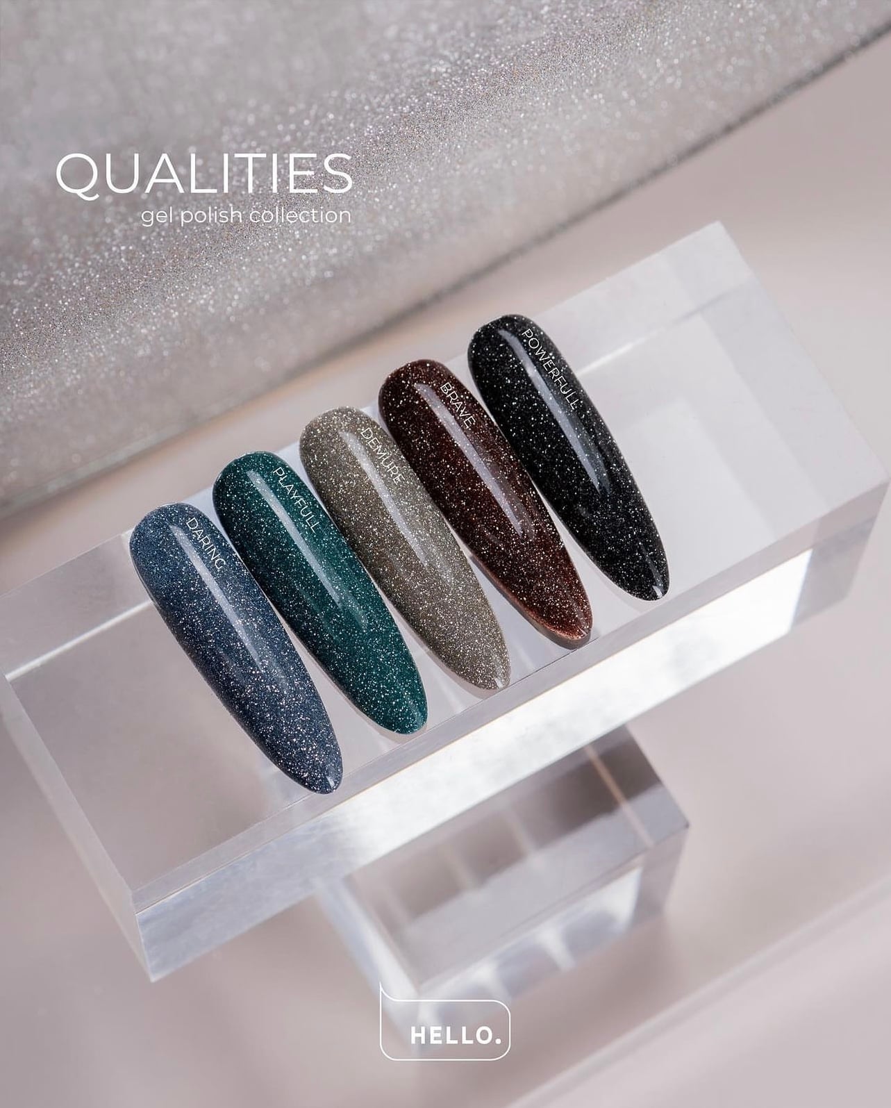 HEYLOVE Reflective gel Polish Daring 15 ml