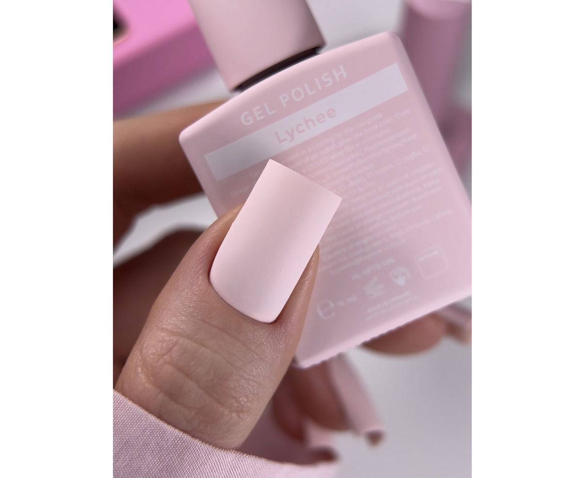 HEYLOVE. Gel Polish, LYCHEE, 15 ml