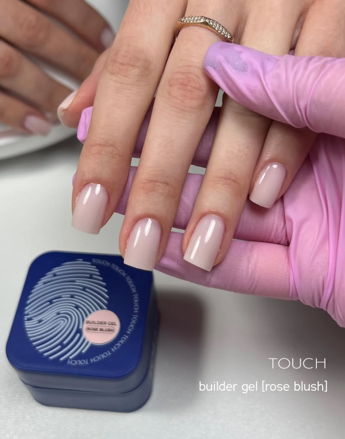 Touch Builder gel, 30 ml, Rose blush