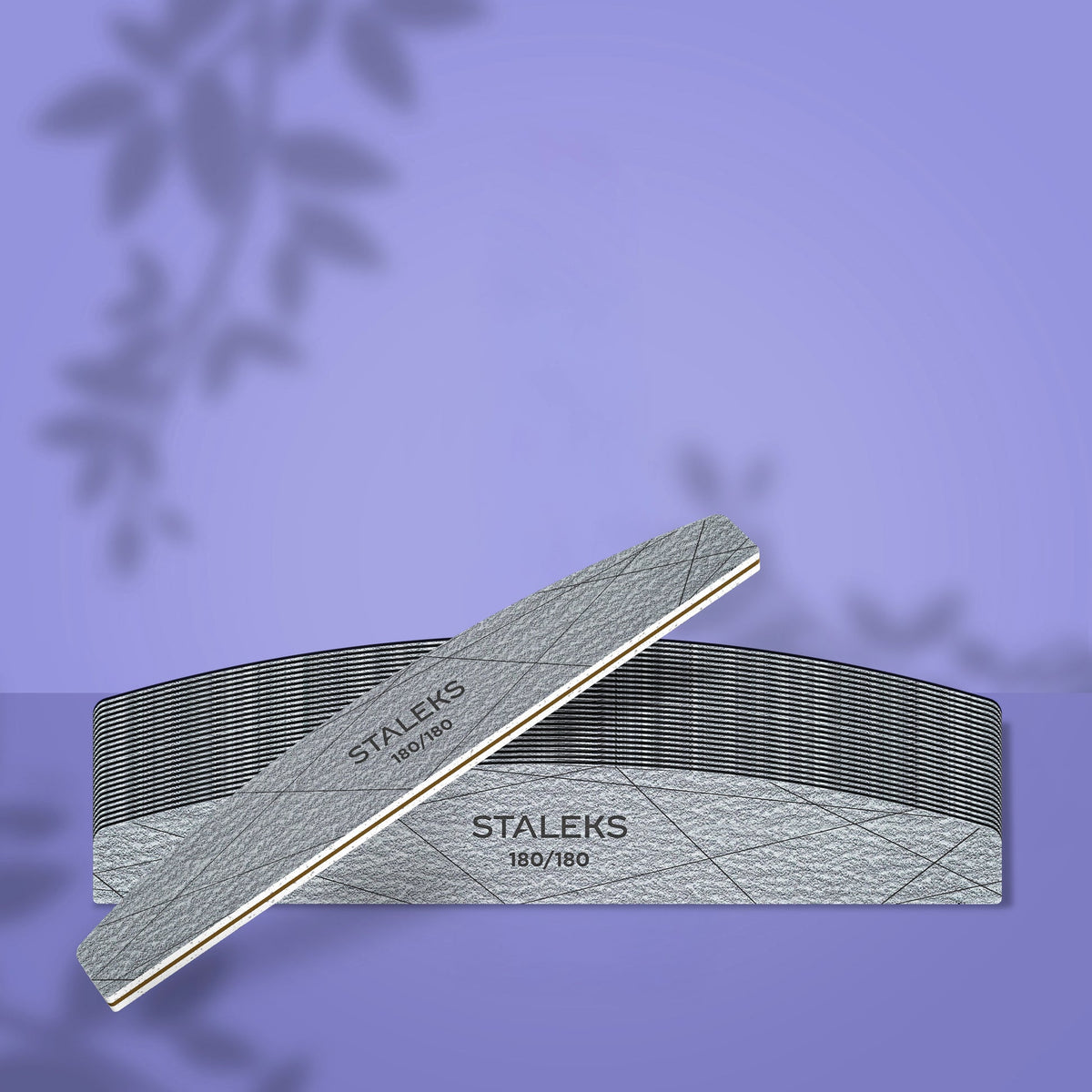 STALEKS Smart 40 180/180 grit Crescent mineral nail file, (25 pc)