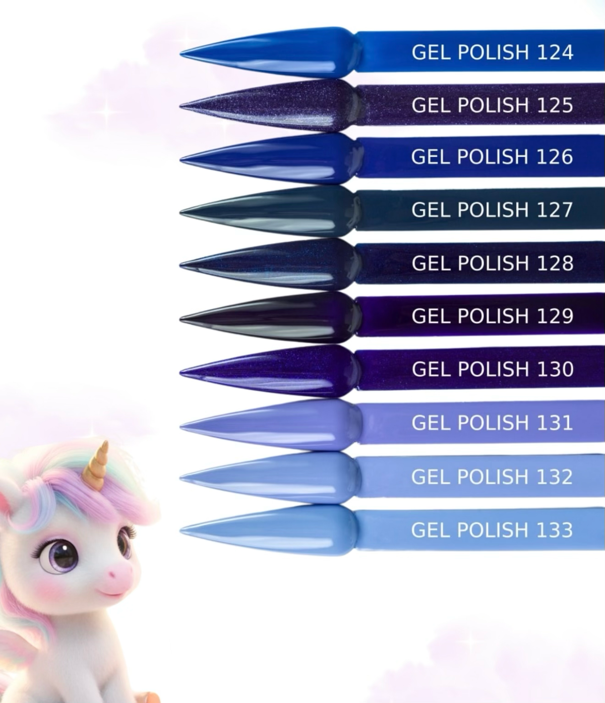 Baby Moon Gel Polish No. 133 Cornflower Haze 8 ml